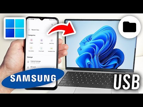 How To Transfer Files From Samsung Phone To PC & Laptop With USB Cable - Full Guide