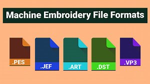Machine Embroidery File Formats: Ultimate Guide for Beginner