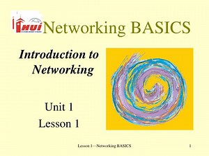 Networking BASICS - SlideServe