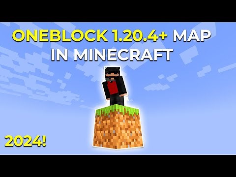 How to play ONEBLOCK 1.20.4 in Minecraft | LATEST 2024