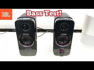 JBL Quantum Duo PC Gaming Speakers | Bass Test