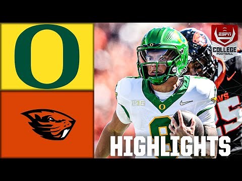 Oregon Ducks vs. Oregon State Beavers | Full Game Highlights | ESPN College Football
