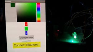 Arduino RGB LED Control using Android App with MIT App Inventor