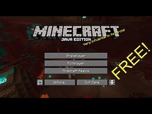 How to download and install Minecraft: Java Edition for FREE!