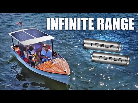Making A SOLAR electric boat (infinite range)
