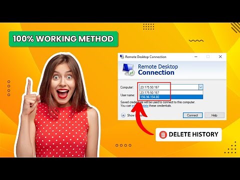 How To Quickly Clear RDP Connection History In Windows 10/11
