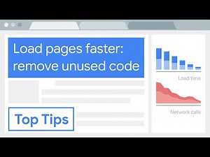 Load your page faster: remove unused code