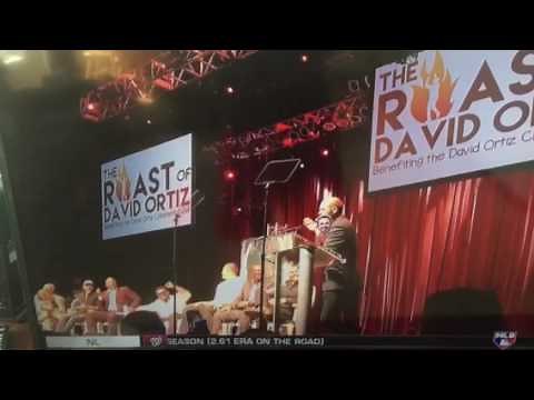 Dustin Pedroia roasts David Ortiz