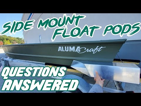 12ft Jon Boat Float Pods | Updates | Questions Answered