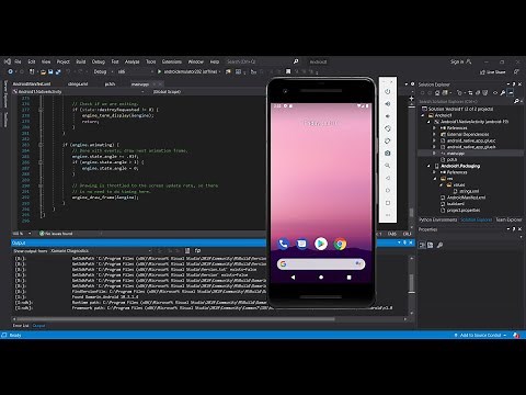 Java Android App in Visual Studio 2019 | Getting Started