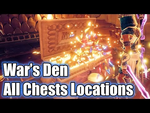 Immortals Fenyx Rising - All (EPIC) Chests Locations - War’s Den