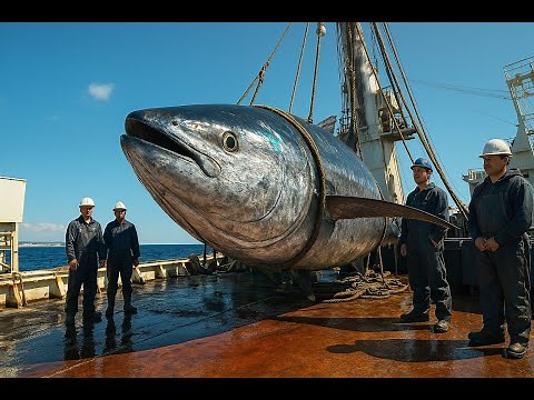 INSANE BLUEFIN TUNA OTORO CUT – Looks Just Like Wagyu!
