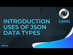 JSON Tutorial Part-1 | Introduction | Uses of JSON |Data Types |JSON Syntax