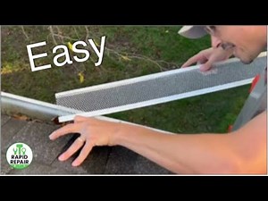 How to Install a Gutter Guard (an Easy Method)