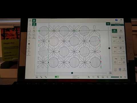 Combining designs in Pro Stitcher