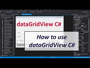 C# How to use DataGridView in C# | IT Developement