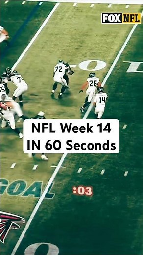 NFL Week 14 — 60-Second Recap (Highlights, big storylines, and the moments everyone’s talking about)