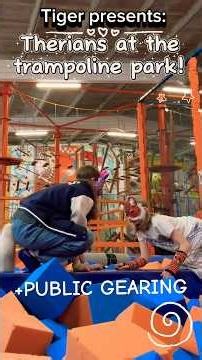 ⁠Public gearing w/‪@Leaffy_girl‬!! 🌀🌀🌀 #therian #publicgearing #quadrobics