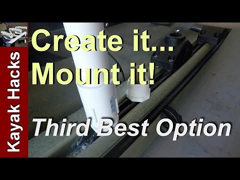 DIY Kayak Modifications - PVC Track Adapter (Option 3)