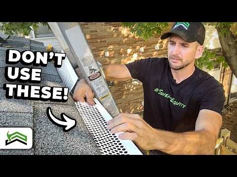 Selecting And Installing Gutter Guards | $35 Project!