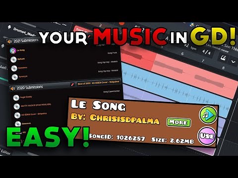 How to Add YOUR MUSIC to Geometry Dash!