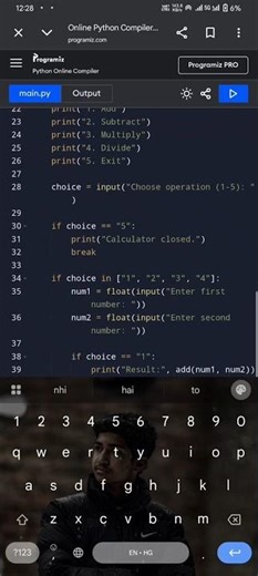 Create your own calculator using Python in just a few minutes.Perfect project for beginners learning