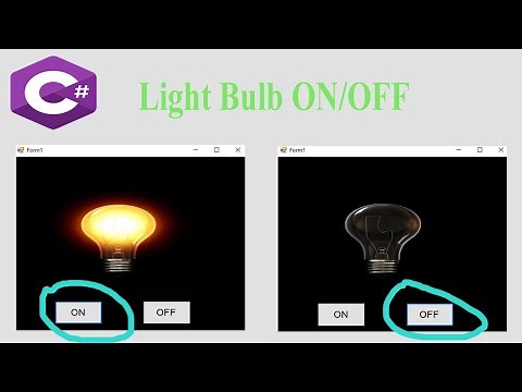 Light Bulb ON/OFF in C# Application