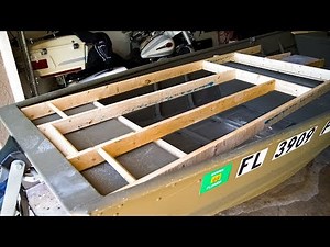 Jon Boat To Bass Boat Conversion | DIY Jon Boat Casting Deck