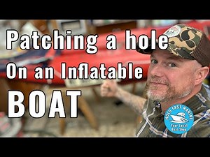How to | Repair an inflatable boat | Hypalon or PVC