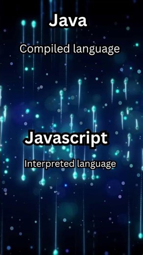 Java vs JavaScript #java #javascript #programming