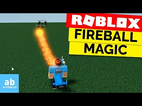 FIREBALL MAGIC - Scripting Tutorial (Roblox)