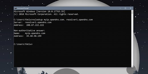 How to Find Your External IP Address from Command Prompt