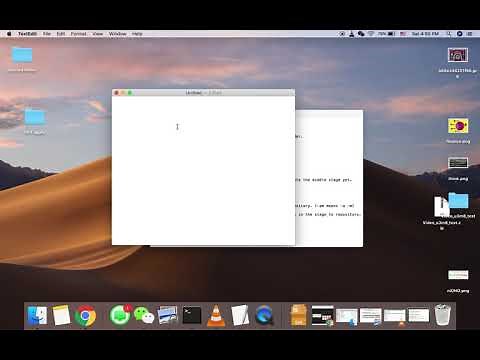Create a txt file in Mac in 1 min