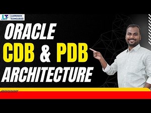 Oracle CDB PDB Architecture | multitenanat architecture in Oracle 19c
