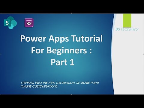 Power Apps (Canvas App) Tutorial For Beginners: Part 1