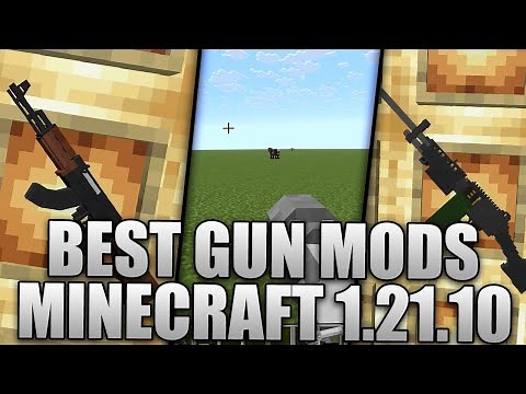 Best Gun Mods For Minecraft 1.21.10 - Minecraft Gun Mod Showcase (2025)