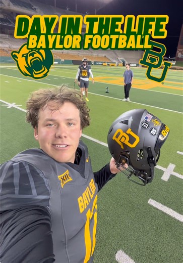 Experience a Day in the Life of a Baylor Football Player