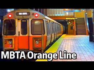 ⁴ᴷ⁶⁰ Exploring the MBTA Orange Line in Boston