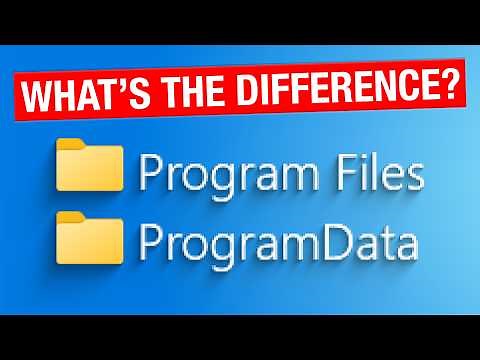 What is ProgramData in Windows Anyway?
