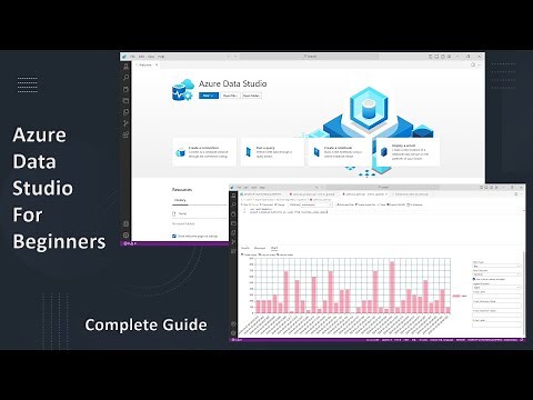 Azure Data Studio - Complete Guide for Beginners including SQL, Python, Sanddance and Dashboards