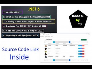 ASP .NET 6 CORE Database First CRUD with EF Core in MVC using Visual Studio 2022