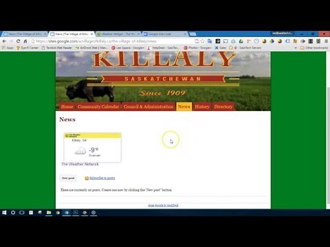 Add JavaScript Widget to Google Site using App Script