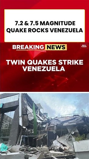 Venezuela Earthquake: Back-to-back earthquakes hit Venezuela #earthquake