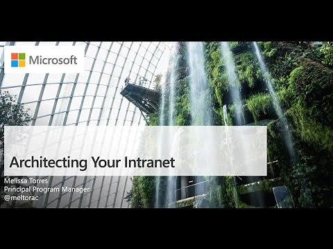 Architecting Your Intranet