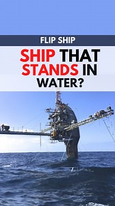 Have you ever heard of a ship that can stand on water? As surprising as it may sound, this ship called "THE FLIP SHIP" can actually stand on water! Check out our reel to find out how. Follow www.marineinsight.com for more such maritime content. #flipship #shipping #maritime #marineinsight #seafarer #sailing #seaman #lifeatsea #sealife #merchantnavy #merchantnavyship #sailor #merchantmarine #marinelife #marineindustry | Marine Insight