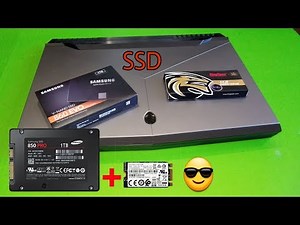 Upgrading Alienware Hard Drive To SSD - Ultimate Gaming Beast