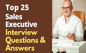 Top 25 Sales Executive Interview Questions and Answers in 2026 | ProjectPractical.com