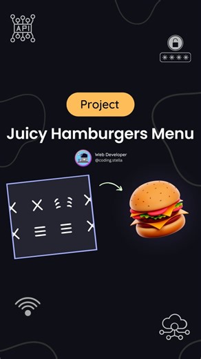 Stella • Coding • HTML • CSS • JAVASCRIPT on Instagram: "Animated Hamburger Menu Using HTML CSS 😎 Cool Navigation Menu 😍 💬 Comment "Menu" for Source Code [for my followers] !! FOLLOW US TO LEARN CODING !! Follow for more @coding.stella 💙 Tags Your Friends 😉 Don't forget Like ♥️ and share 💬 Save for future references 📖 If you found this content useful, please tap the ♥️ icon and give me a follow. I would greatly appreciate it. Also, if you h