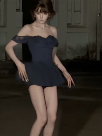 Afraid of Being Too Conspicuous: Abstract Girl Dance Insight