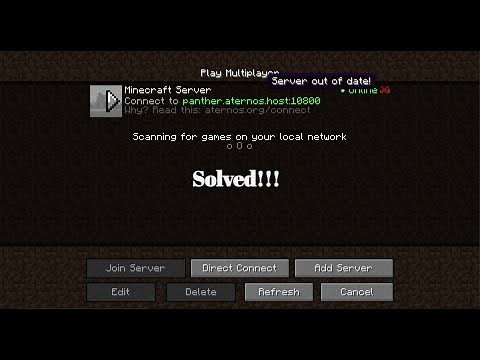 How to solve connection lost problem in aternos server |Minecraft java edition |Mr Minecrafter